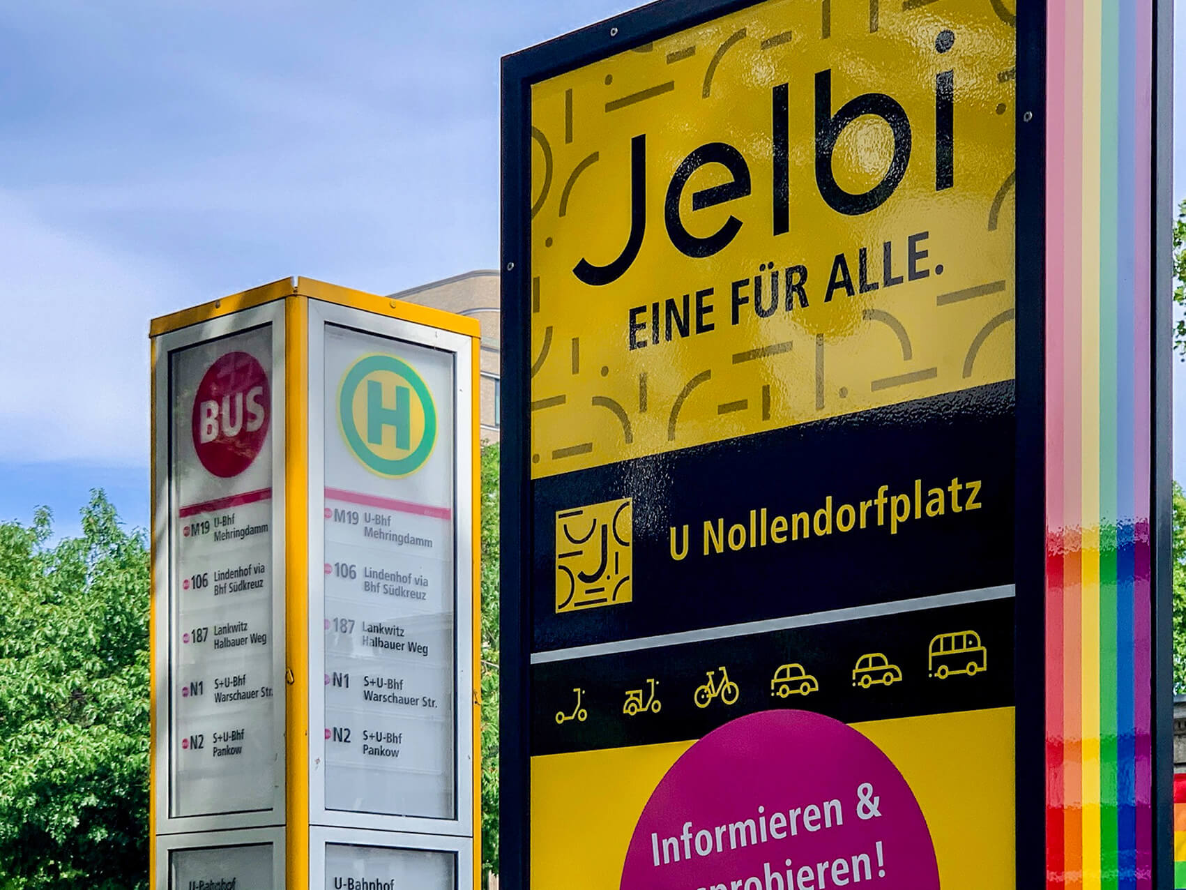 Jelbi – Die Mobilitätsstationen der BVG