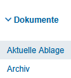 Beispiel Archivgliederung