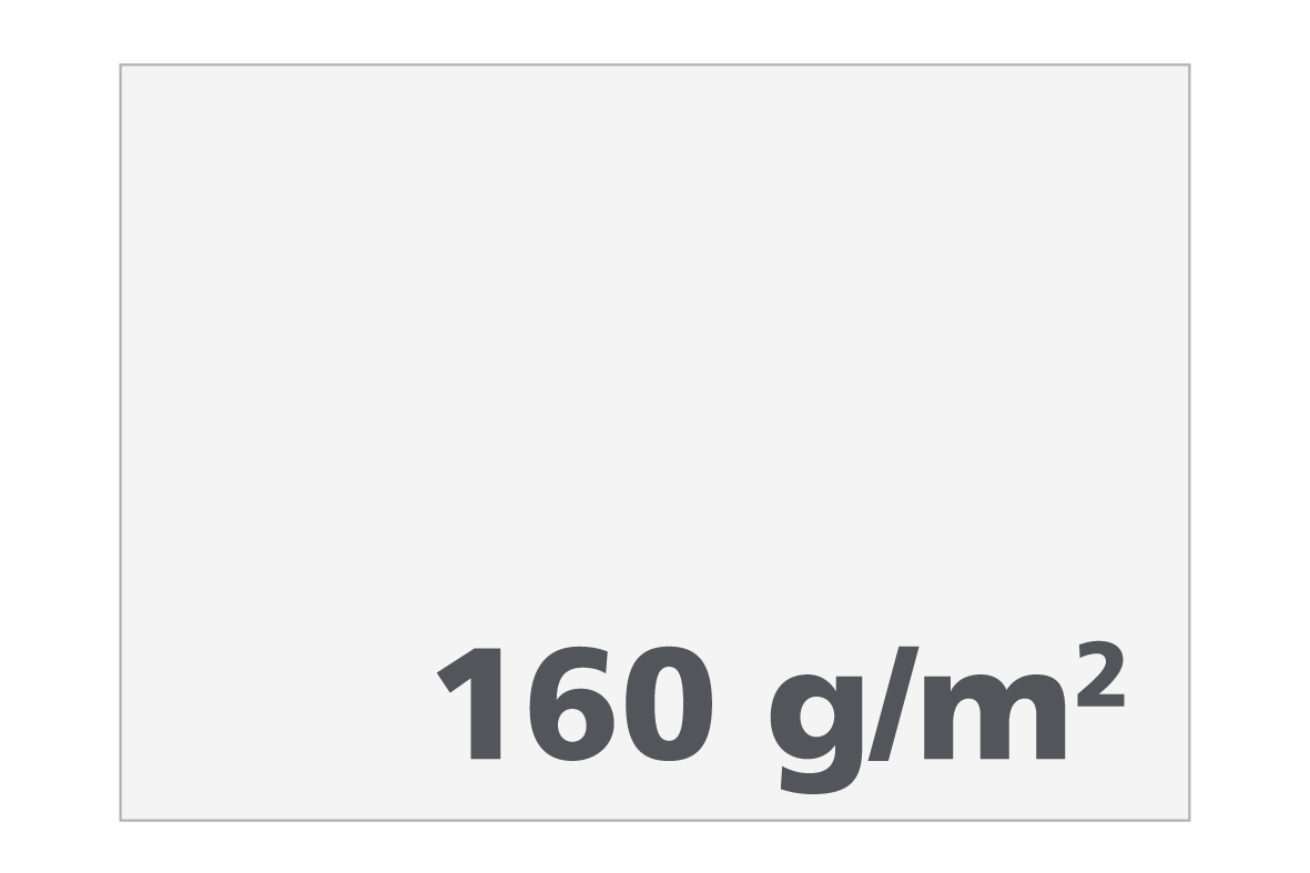 160 g/m² Papier